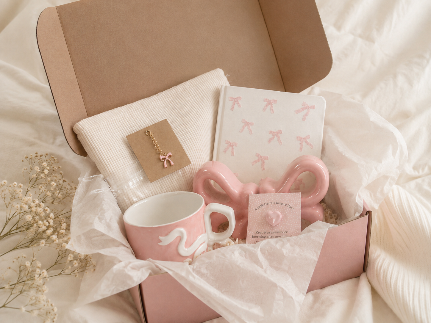 Inside a Happy Heart Box — curated surprises for her