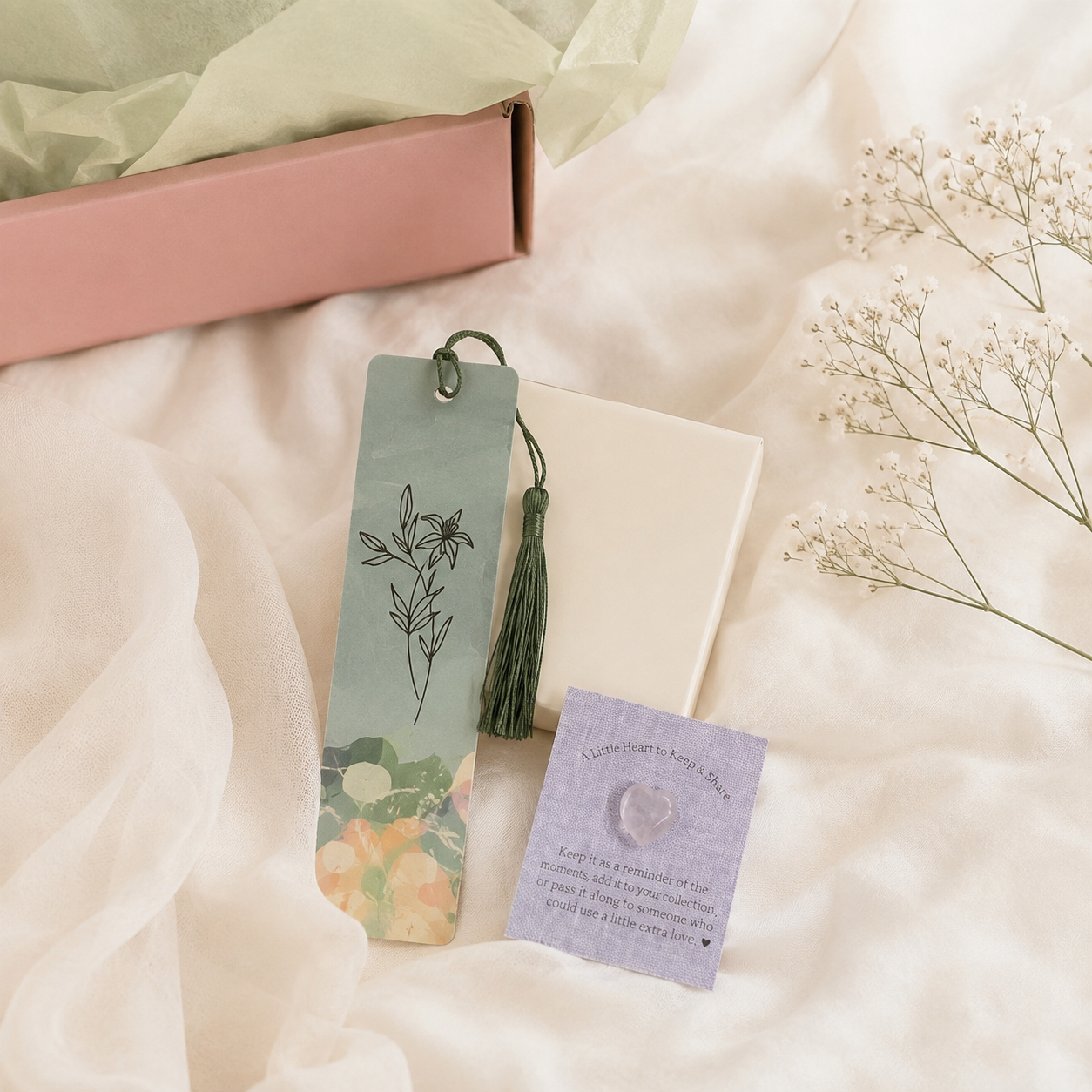 A peek inside a Happy Heart Box